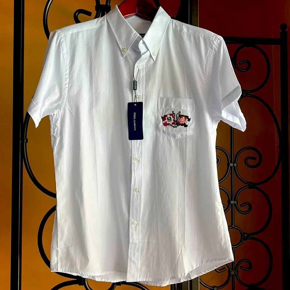🎉HP🎉 DOLCE & GABBANA Short Sleeve Shirt - Picture 1 of 7